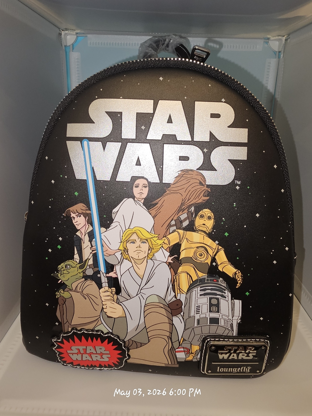 Loungefly Disney Parks Star Wars Celebrate the Saga Mini Backpack